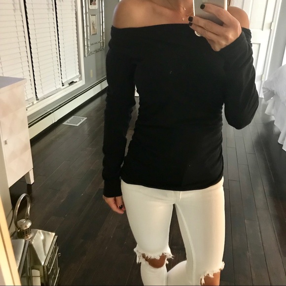 CAbi Tops - CAbi black long sleeve shirt maternity top or not